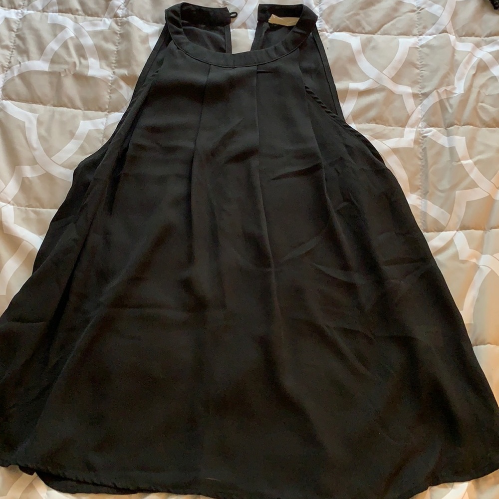 Elodie sheer black flowy tank